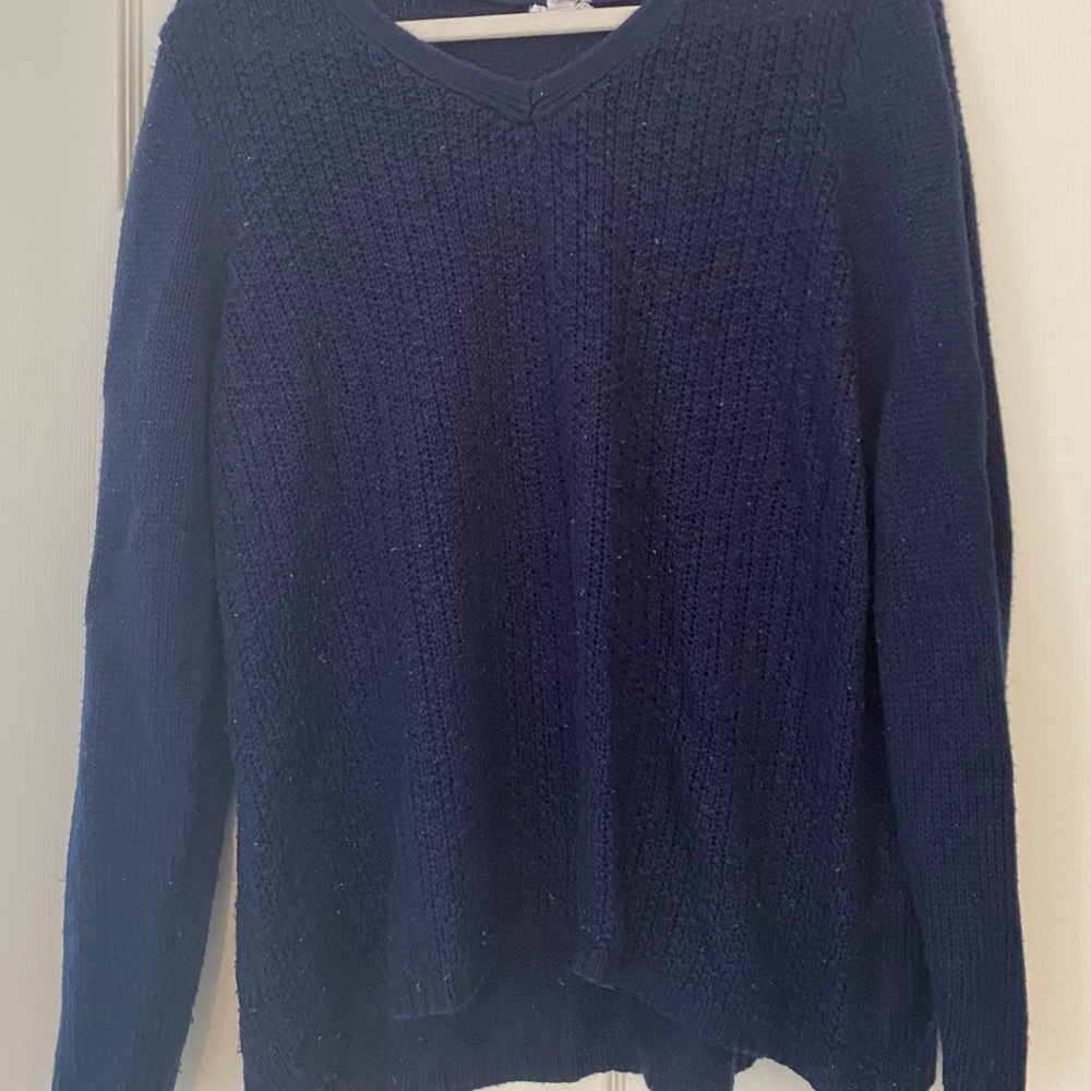 Westport blue sweater